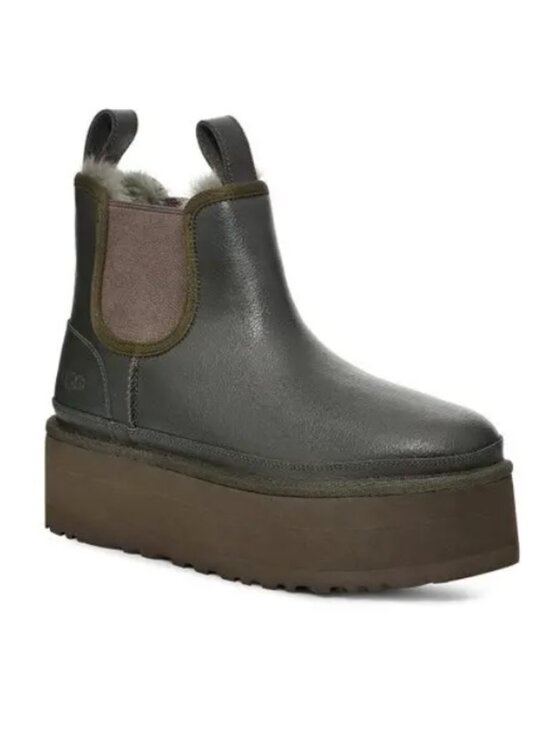 UGG Shoes - UGG Forest Night Platform Neumel Suede Chelsea Boot